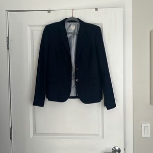 J Crew Navy Blue blazer. Size 8.
